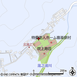 鹿児島県日置市吹上町湯之浦2703周辺の地図