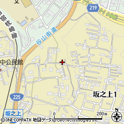 鹿児島県鹿児島市坂之上1丁目7-21周辺の地図