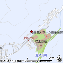 鹿児島県日置市吹上町湯之浦2701周辺の地図