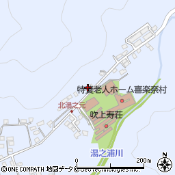 鹿児島県日置市吹上町湯之浦2696周辺の地図