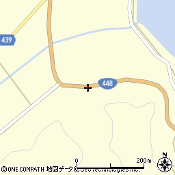 国道４４８号線周辺の地図