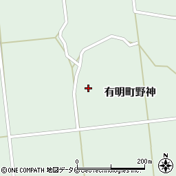 鹿児島県志布志市有明町野神2831周辺の地図