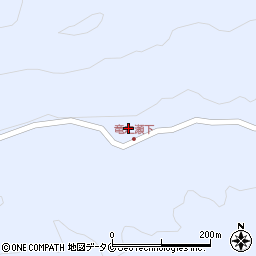 鹿児島県日置市吹上町湯之浦5670周辺の地図