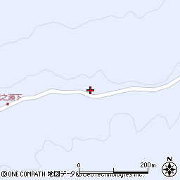 鹿児島県日置市吹上町湯之浦5568周辺の地図