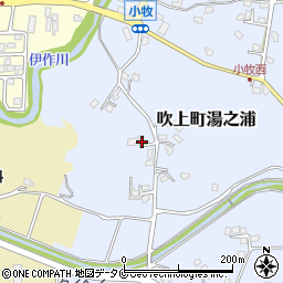 鹿児島県日置市吹上町湯之浦1591-2周辺の地図