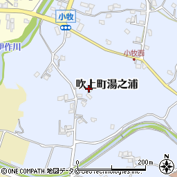 鹿児島県日置市吹上町湯之浦1646周辺の地図