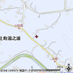 鹿児島県日置市吹上町湯之浦2272-3周辺の地図