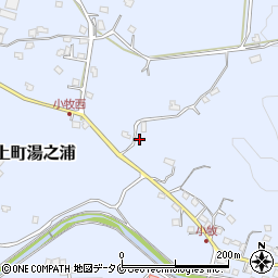 鹿児島県日置市吹上町湯之浦1876周辺の地図