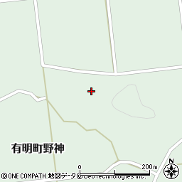鹿児島県志布志市有明町野神2827周辺の地図