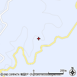 鹿児島県日置市吹上町湯之浦4429周辺の地図