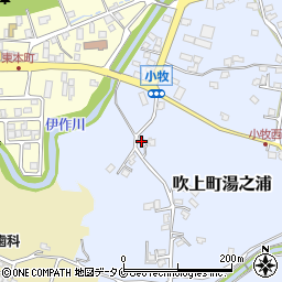 鹿児島県日置市吹上町湯之浦1630周辺の地図