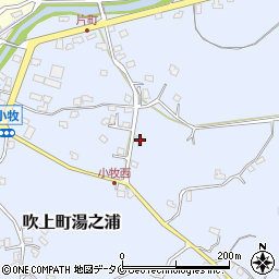 鹿児島県日置市吹上町湯之浦1882周辺の地図