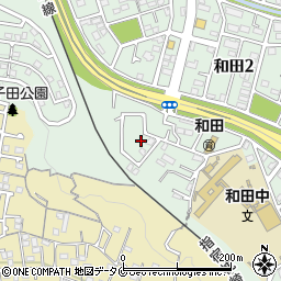 和田学園台公園周辺の地図
