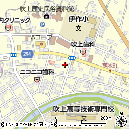 朝日新聞伊作販売センター周辺の地図