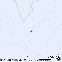鹿児島県日置市吹上町湯之浦周辺の地図