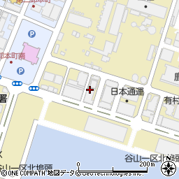 株式会社上組　鹿児島支店南栄サイロ周辺の地図
