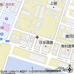 株式会社大津倉庫　谷山港周辺の地図