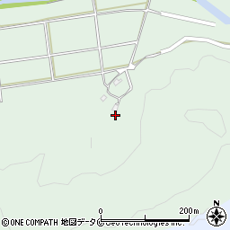 鹿児島県日置市吹上町与倉498周辺の地図