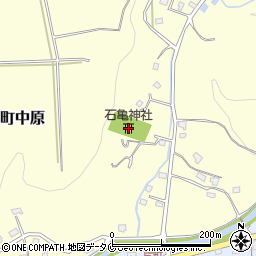 石亀神社周辺の地図