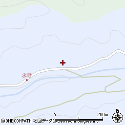 鹿児島県日置市吹上町湯之浦3459周辺の地図