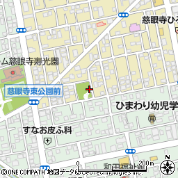 谷山恵美須公園トイレ周辺の地図