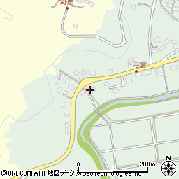 鹿児島県日置市吹上町与倉754周辺の地図