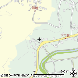 鹿児島県日置市吹上町与倉906周辺の地図