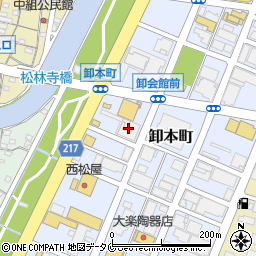 株式会社タイフク　総務・経理部周辺の地図