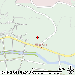 鹿児島県日置市吹上町与倉1197周辺の地図