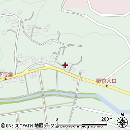 鹿児島県日置市吹上町与倉1112周辺の地図