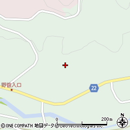 鹿児島県日置市吹上町与倉1344周辺の地図