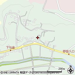 鹿児島県日置市吹上町与倉1110周辺の地図