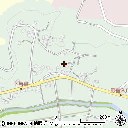 鹿児島県日置市吹上町与倉1109周辺の地図