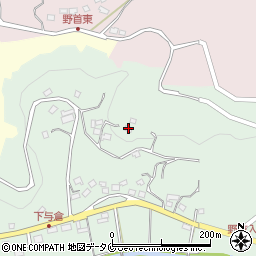 鹿児島県日置市吹上町与倉1081周辺の地図