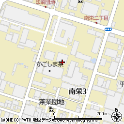 南日本新聞開発センター　なんにち折込周辺の地図