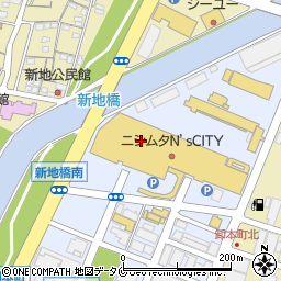 株式会社キタゾノ　ニシムタ谷山店工場周辺の地図
