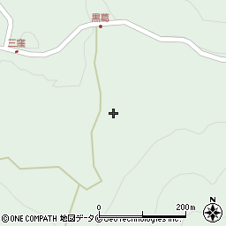 鹿児島県日置市吹上町与倉4388周辺の地図