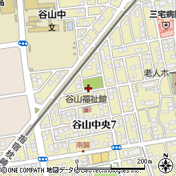 大工田公園トイレ周辺の地図