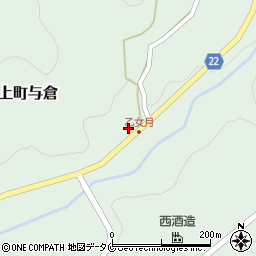 鹿児島県日置市吹上町与倉2622周辺の地図