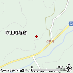 鹿児島県日置市吹上町与倉3037周辺の地図