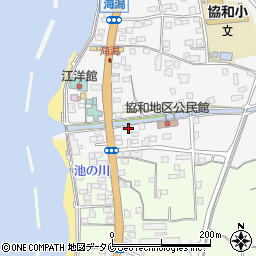 鹿児島県垂水市海潟2周辺の地図
