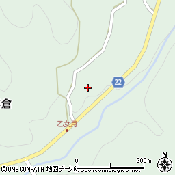 鹿児島県日置市吹上町与倉3074周辺の地図