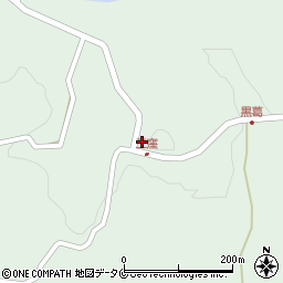 鹿児島県日置市吹上町与倉4480周辺の地図