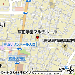 原田学園　マルチホール周辺の地図