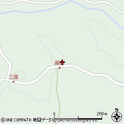 鹿児島県日置市吹上町与倉4451周辺の地図