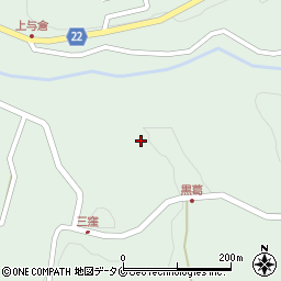 鹿児島県日置市吹上町与倉4443周辺の地図