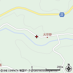 鹿児島県日置市吹上町与倉3720周辺の地図