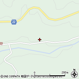 鹿児島県日置市吹上町与倉3679周辺の地図