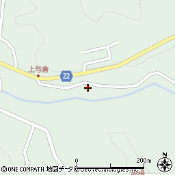 鹿児島県日置市吹上町与倉3810周辺の地図