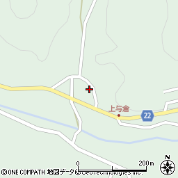 鹿児島県日置市吹上町与倉3206周辺の地図